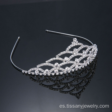 Tiara de princesa de joyas de cabello de moda